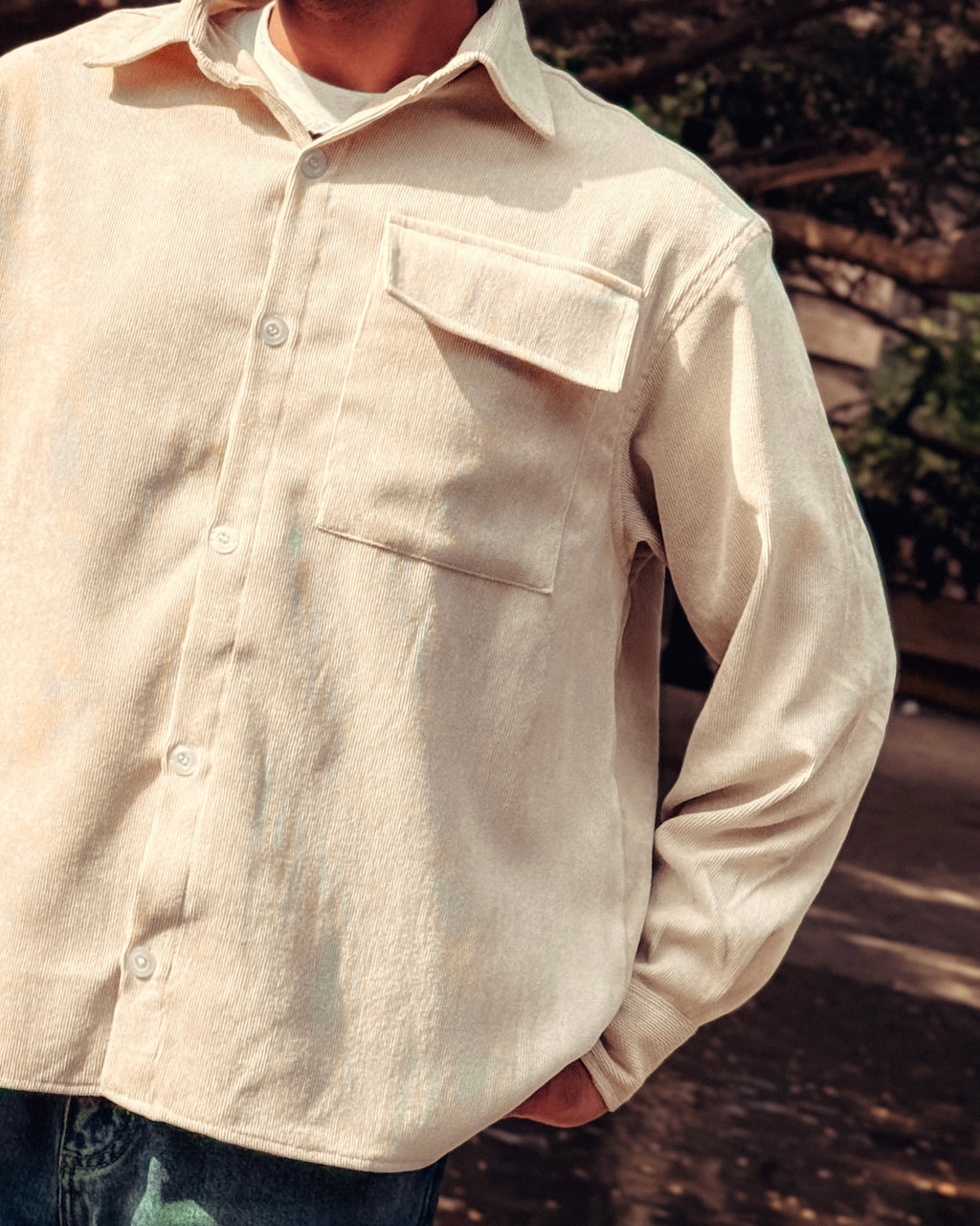 Corduroy: Ivory Dune
