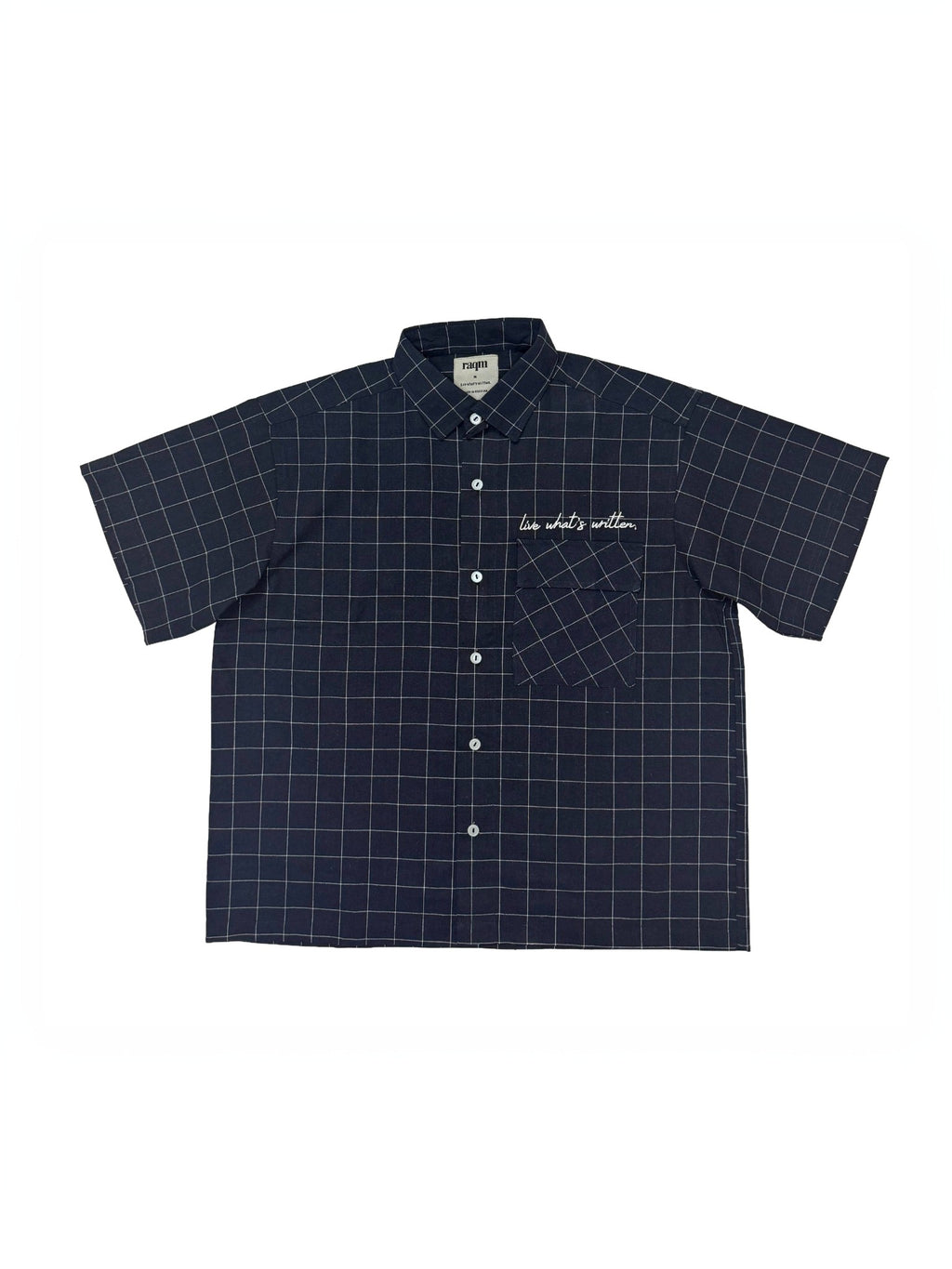 Navy Check // Crisscross